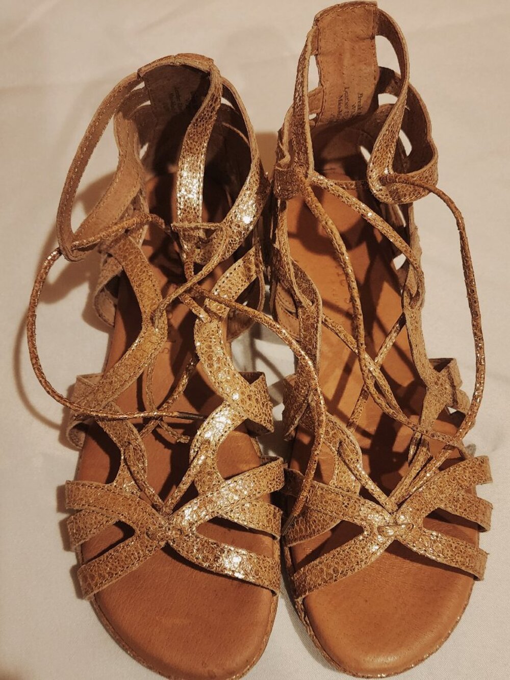 Gentle Souls Gladiator Break My Heart Sandals